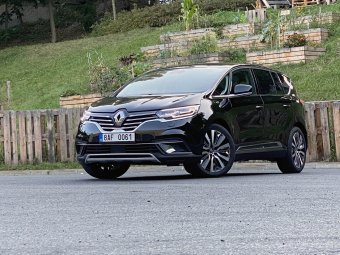 Renault Espace Blue dCi 200 EDC - modernizované MPV má styl!